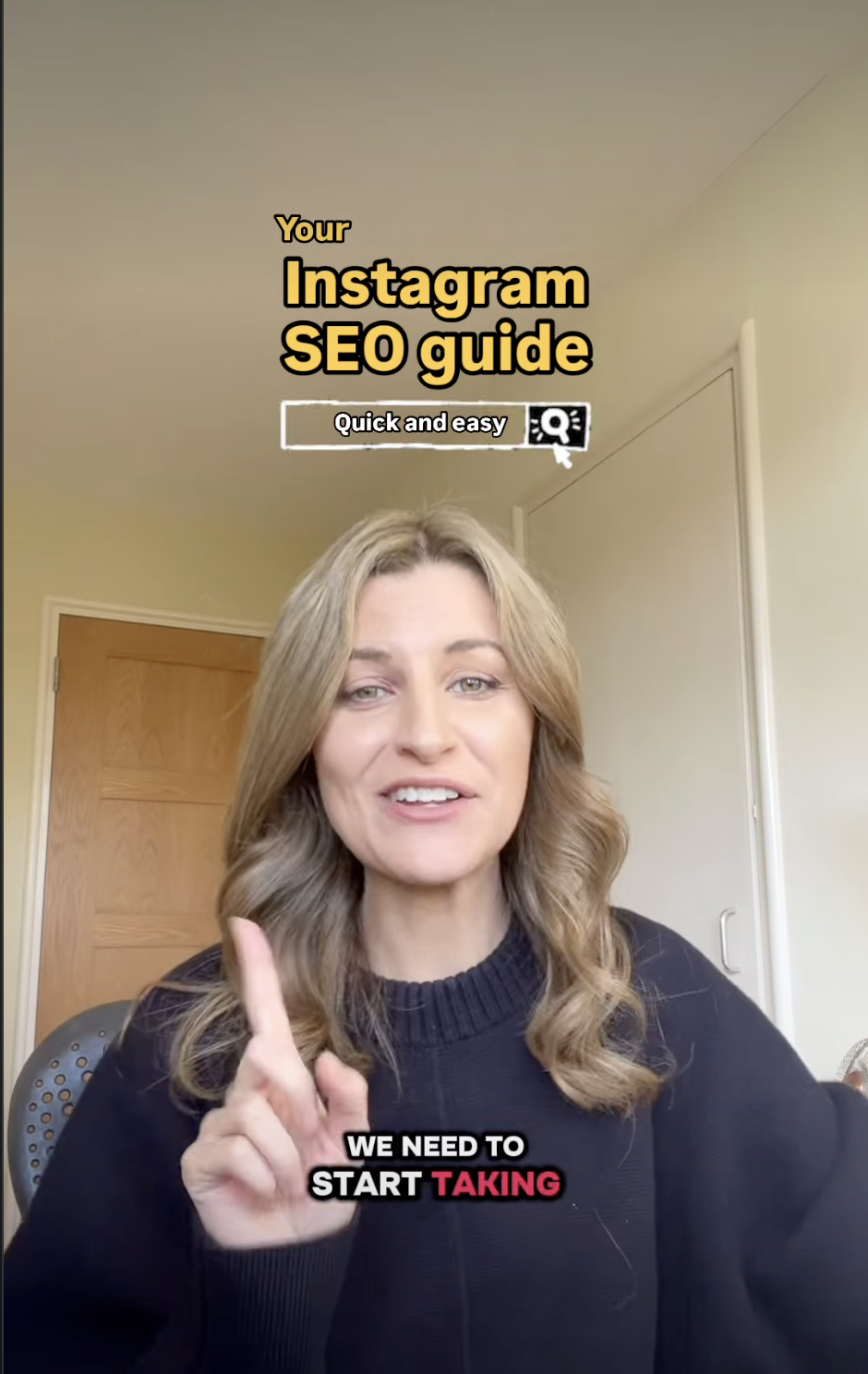 Instagram reel seo example
